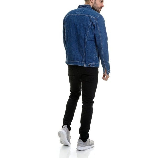 Jaqueta Jeans Masculina Slim Fit 3