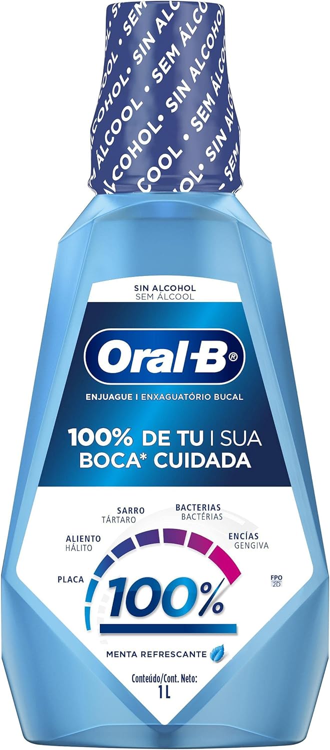Enxaguatório Bucal 100% de Sua Boca Cuidada 1