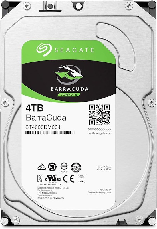 HD Interno Barracuda Seagate Compute HDD 3,5 4 TB 2