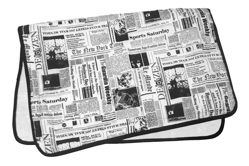 Tapete Higiênico Lavável Pet Wash News Jornal 3