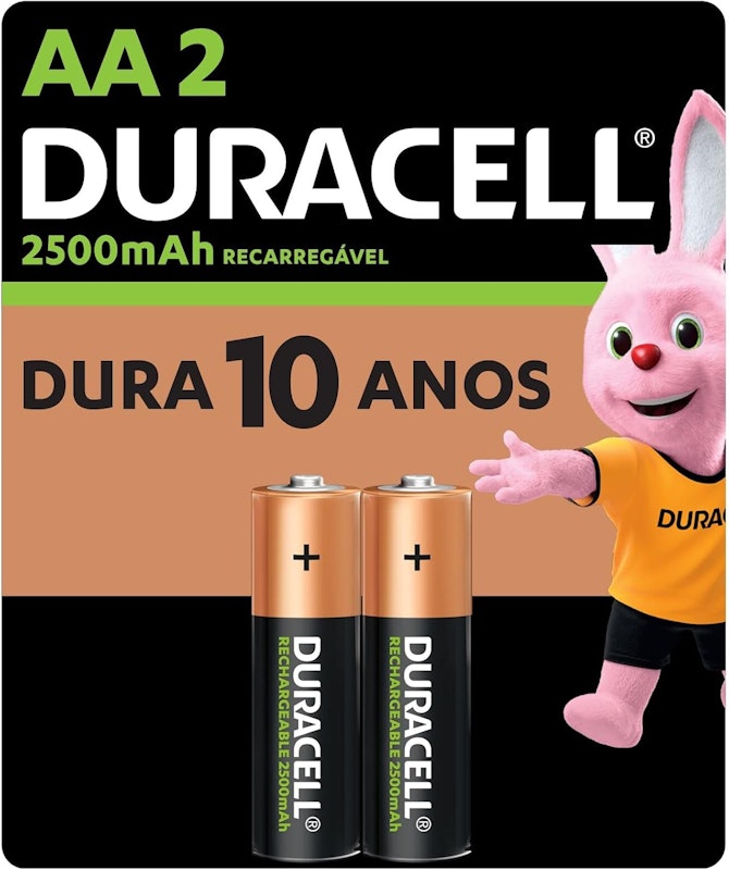 Pilhas AA Recarregáveis 1