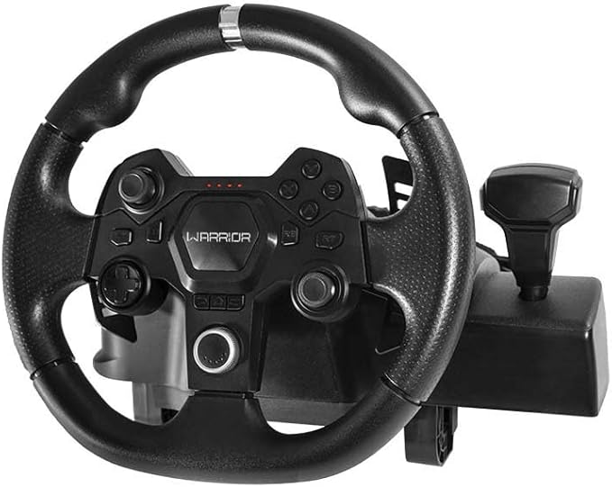 Volante Gamer Artaxes com Pedal Multiplataforma Warrior 1
