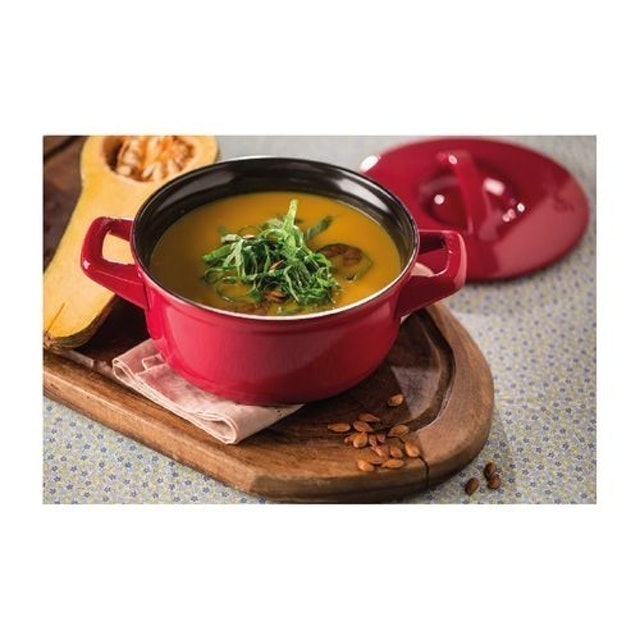 Mini Caçarola Gourmet Vermelha 2