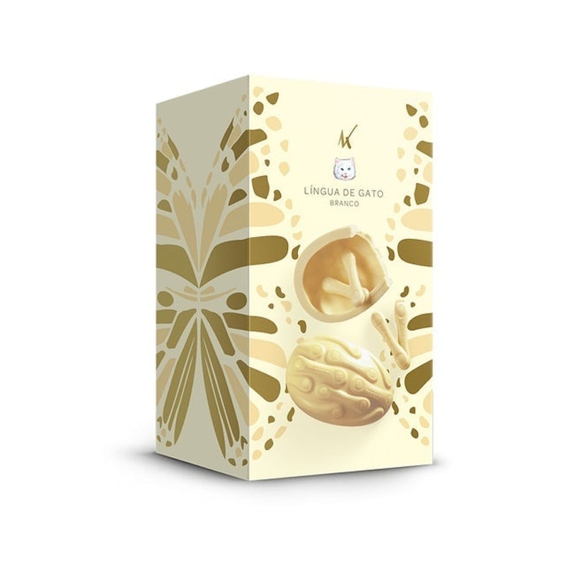 Ovo Língua de Gato Branco 1