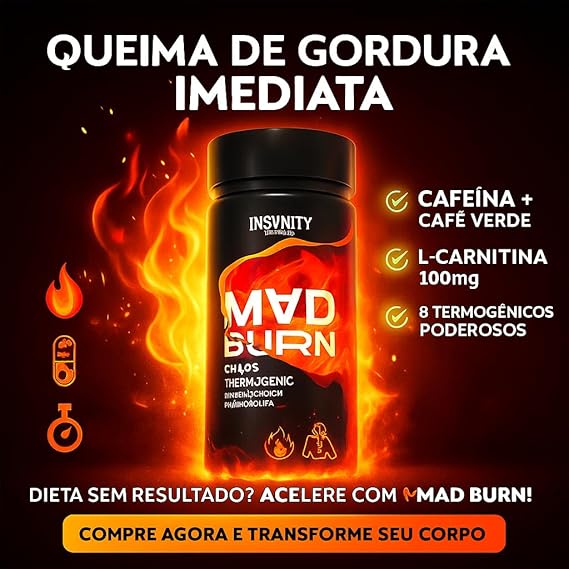 Termogênico Mad Burn 5