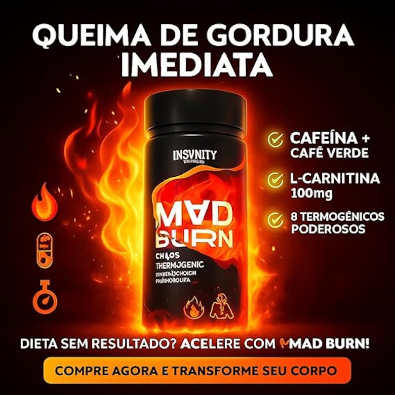 Termogênico Mad Burn 5