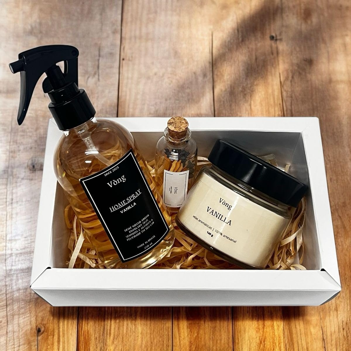 Kit Vela Aromática e Home Spray Vòng 4