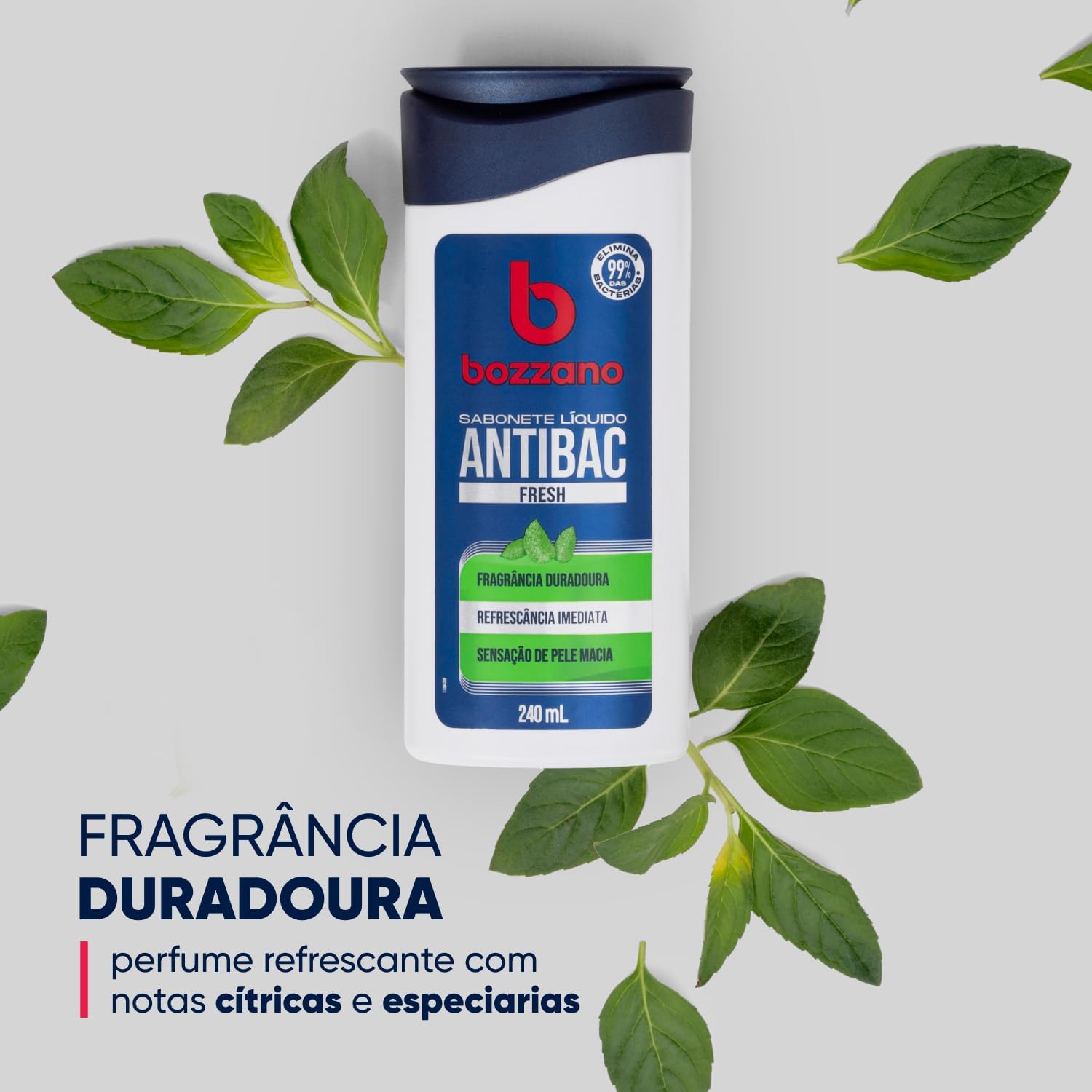 Sabonete Líquido Bozzano Antibac Fresh 4