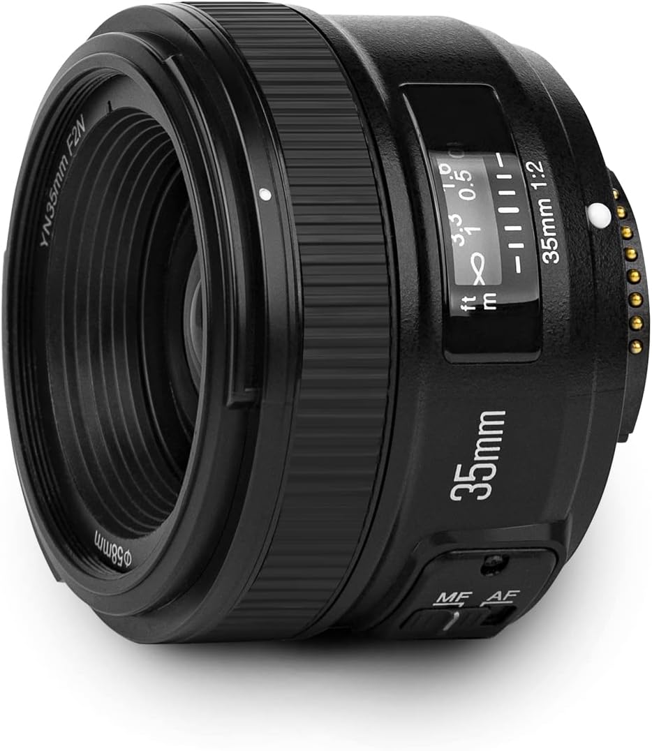 YN 35 mm F2N para Câmera Nikon com Montagem F 4