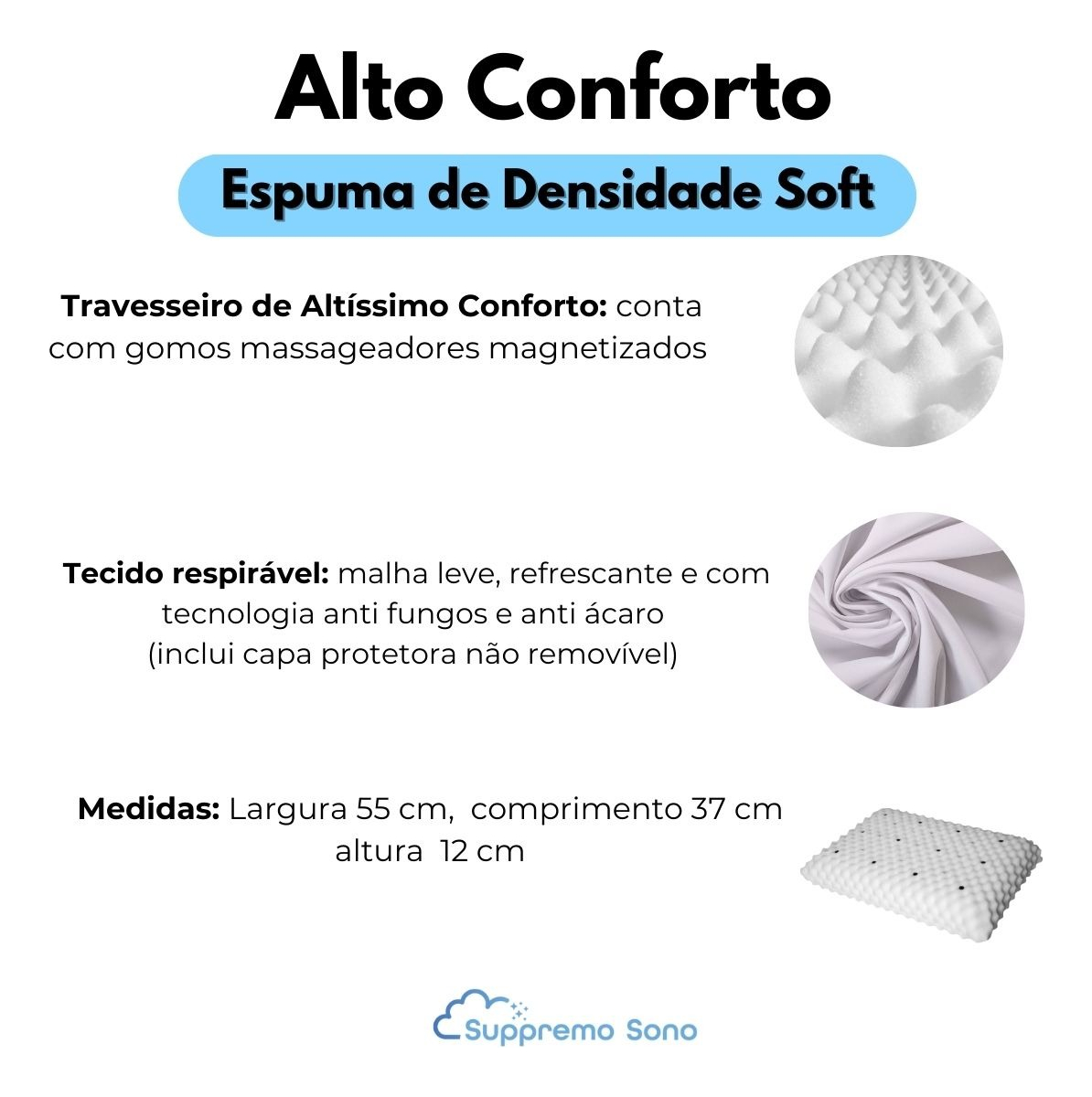 Travesseiro Magnético com Infravermelho 4