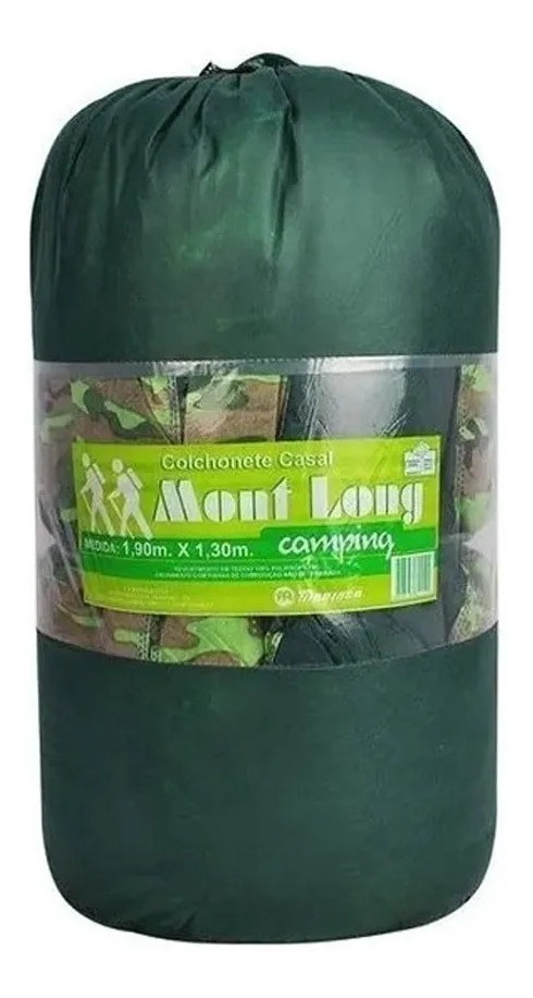 Colchonete para Camping Casal Camuflado Mont Long 2