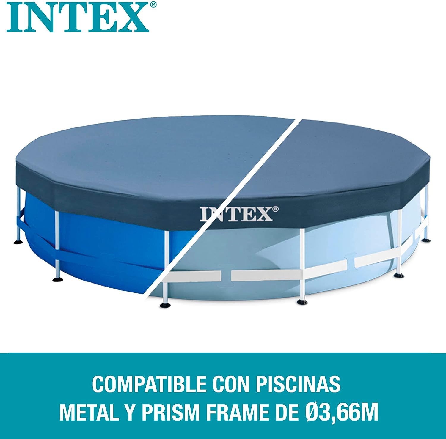 Cobertura de Piscina Ø 305 cm 3