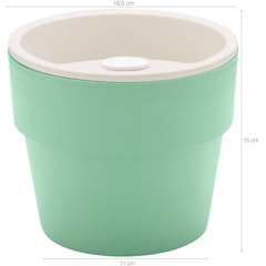 Vaso Autoirrigável G 16,5 x 16,5 x 15 cm