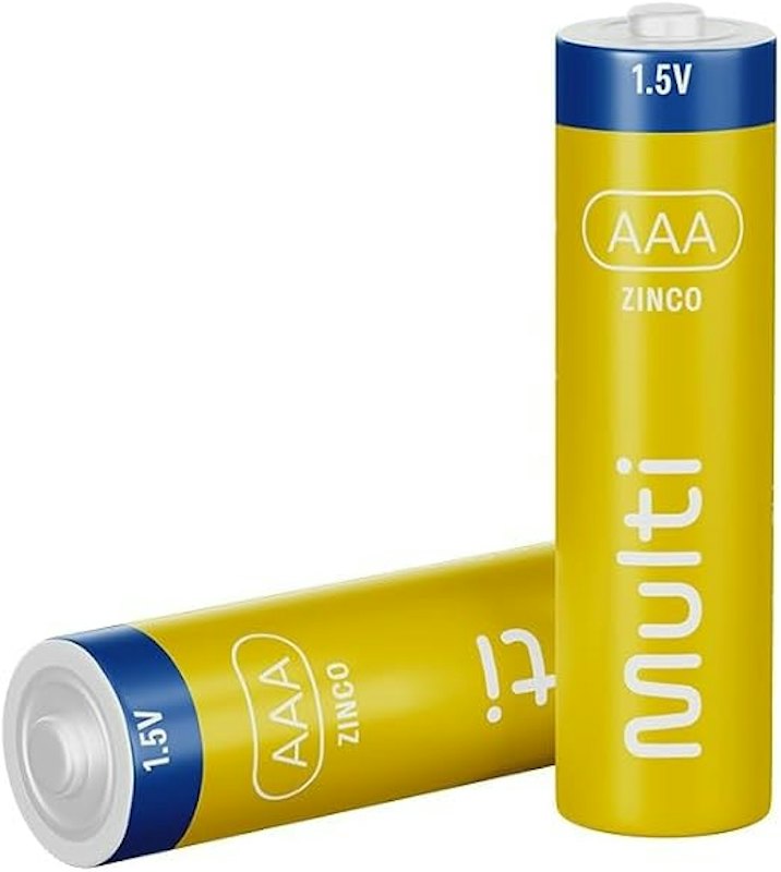 Pilha de Zinco AAA com 4 Unidades Multi 1