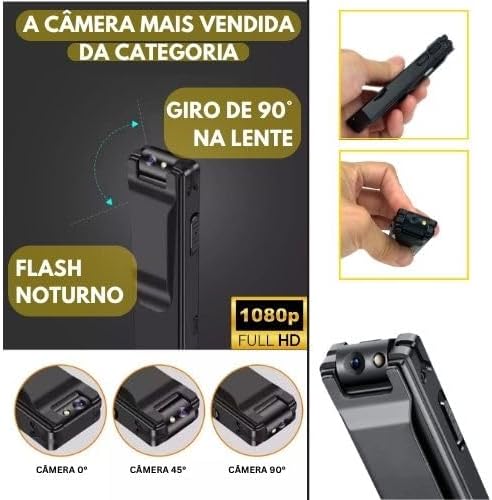 Câmera Policial Esportiva A3 HD 3