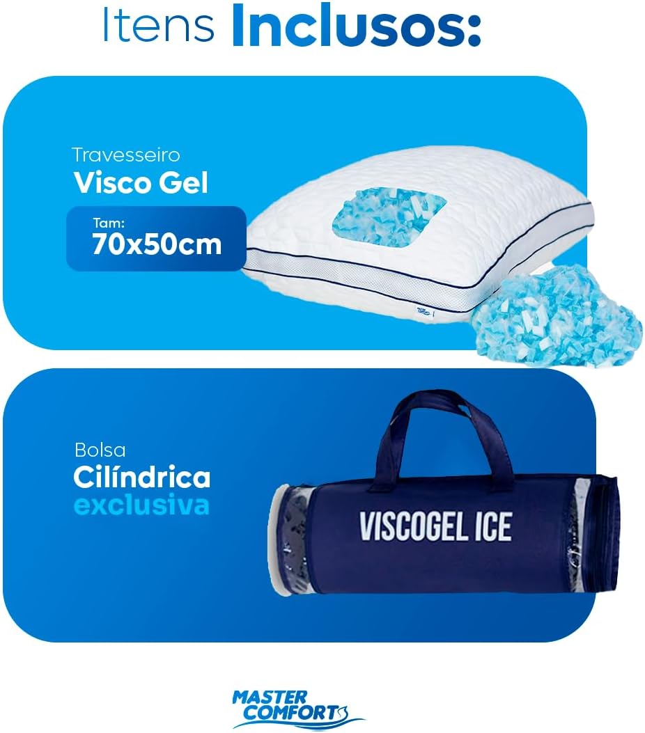 Travesseiro Viscogel Ice 4