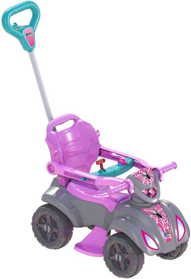 Carrinho Quadriciclo Infantil Baby Aranha Girl 1