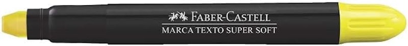 Marca Texto em Gel SuperSoft Amarelo 6 Unidades 2