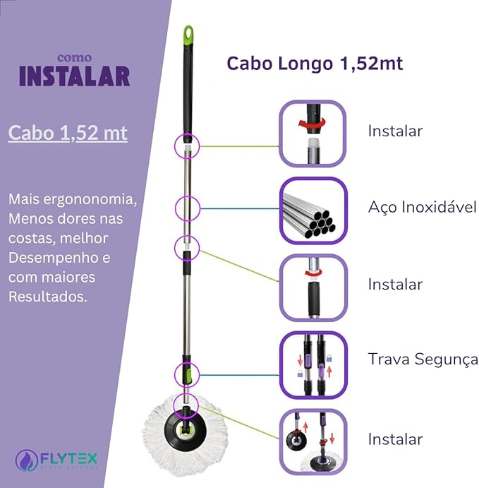 Spin Mop Giratório 4