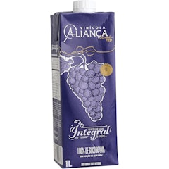 Suco de Uva Integral Aliança Tinto Cartonado
