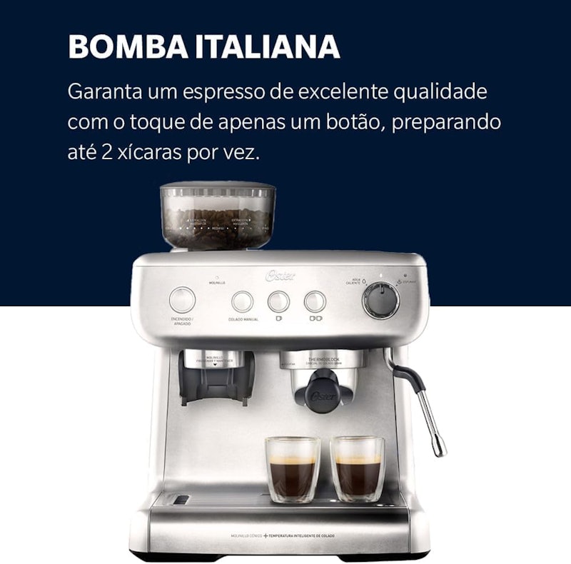 Cafeteira Espresso Oster Xpert Perfect Brew 3