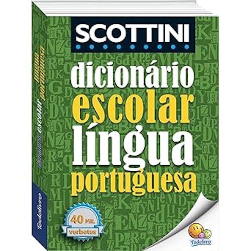 Scottini Dicionário Escolar da Língua Portuguesa 1