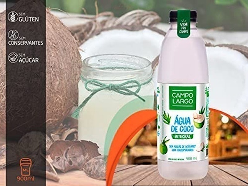 Água de Coco Integral 100% Natural Campo Largo 900 ml 2