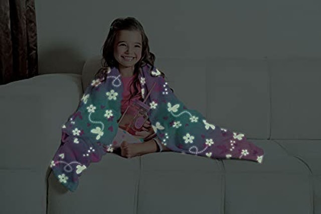 Manta Fleece Dupla Face Glow Kids 5