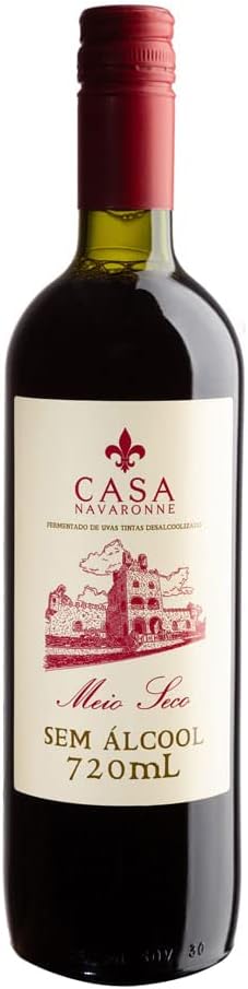 Vinho Meio Seco sem Álcool 1