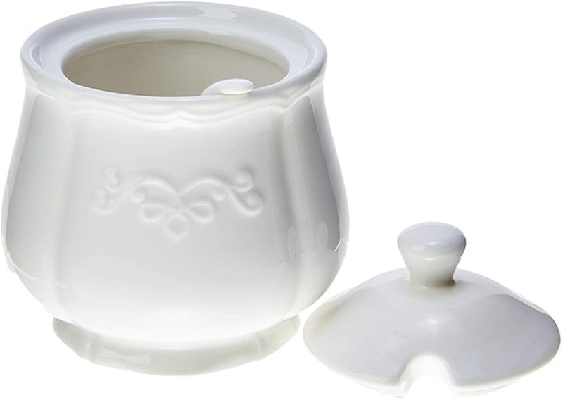 Açucareiro de Porcelana Super White Queen 2
