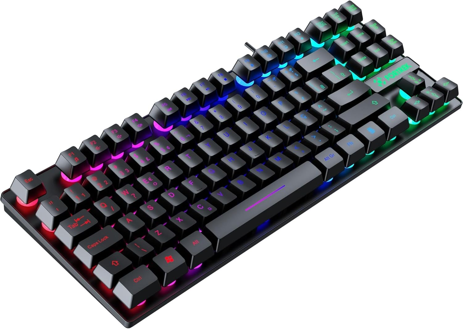 Teclado Gamer Fortrek Fearless 80 TKL 2
