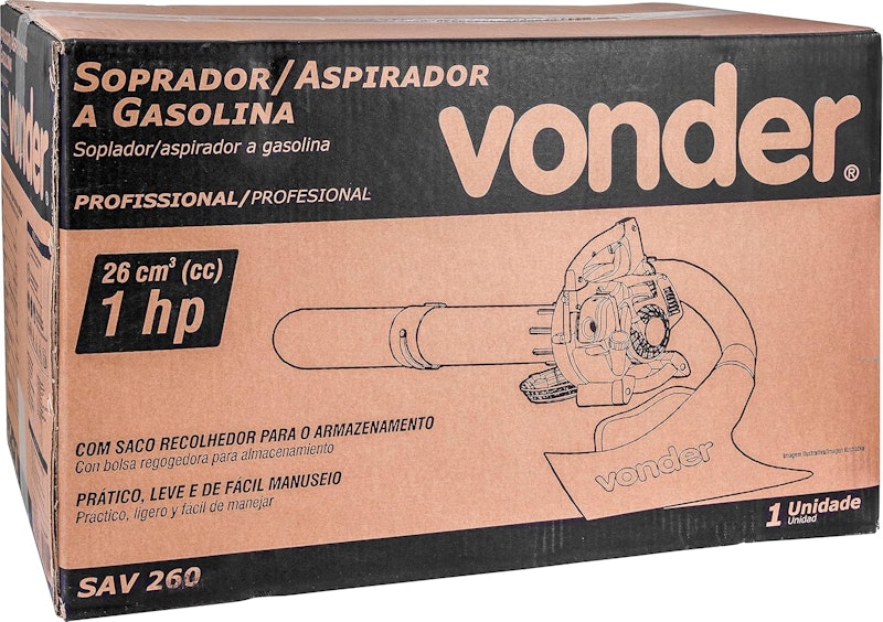 Soprador/Aspirador a Gasolina SAV 260 5