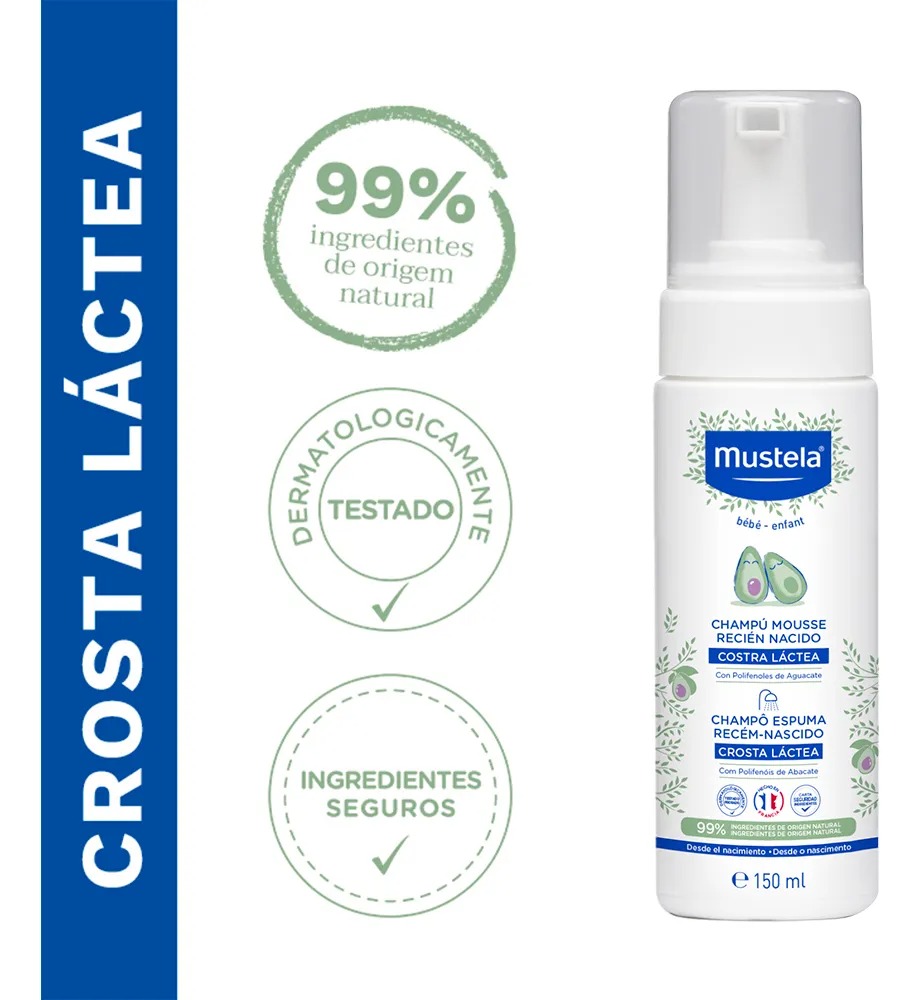 Shampoo Recém-Nascido Mustela 2