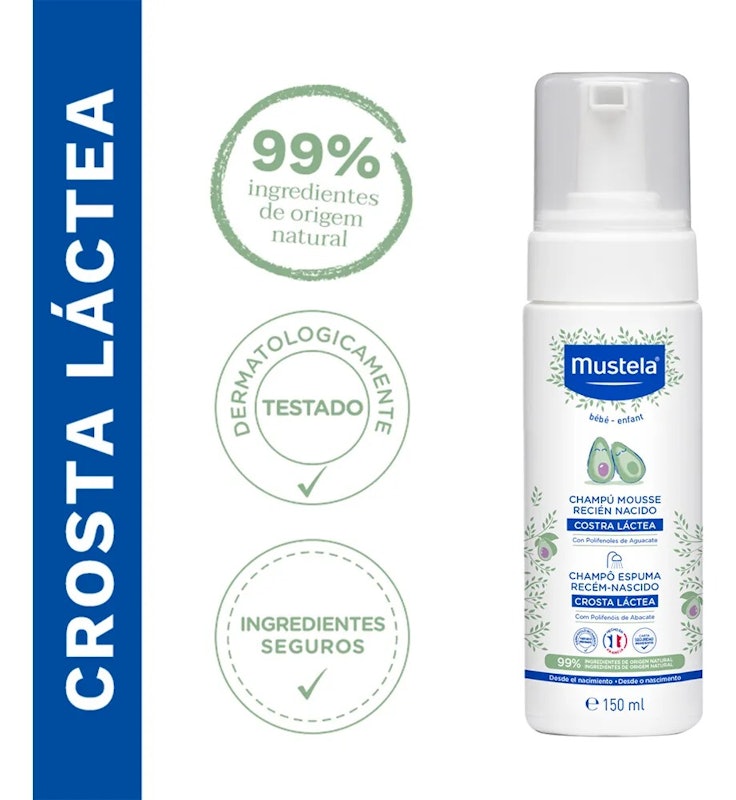 Shampoo Recém-Nascido Mustela 2