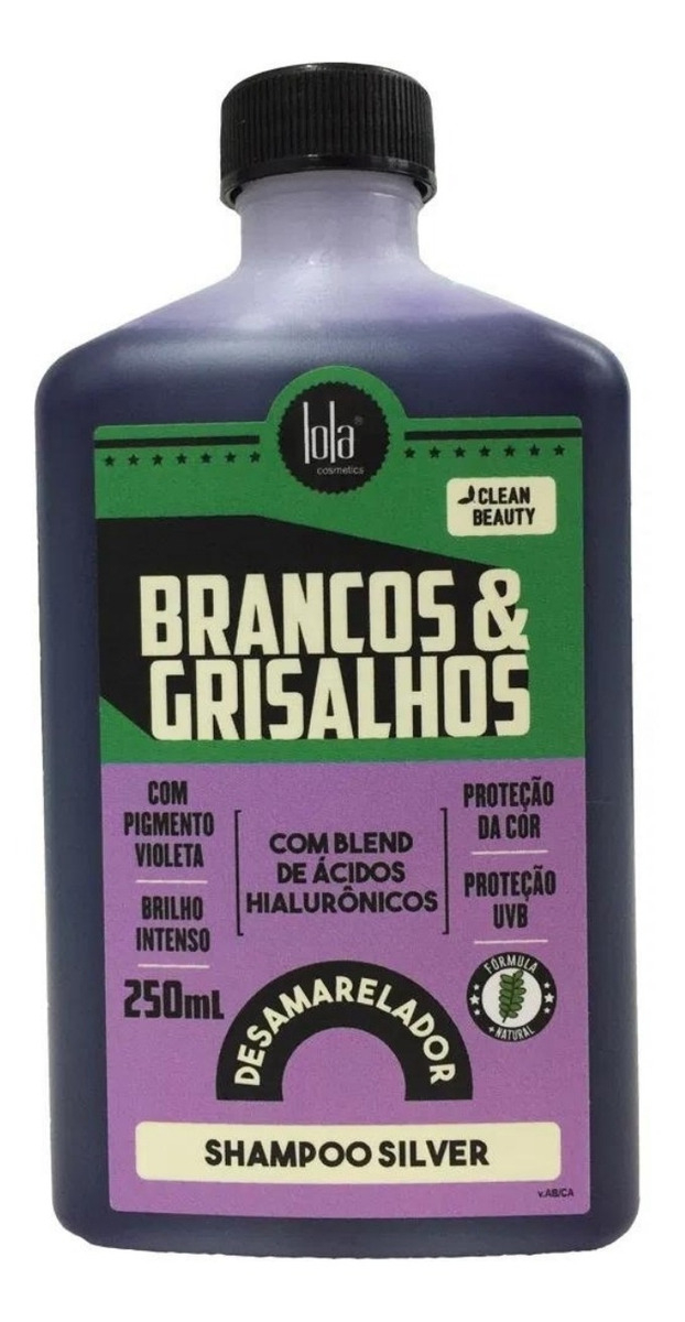 Brancos e Grisalhos Shampoo Silver 1