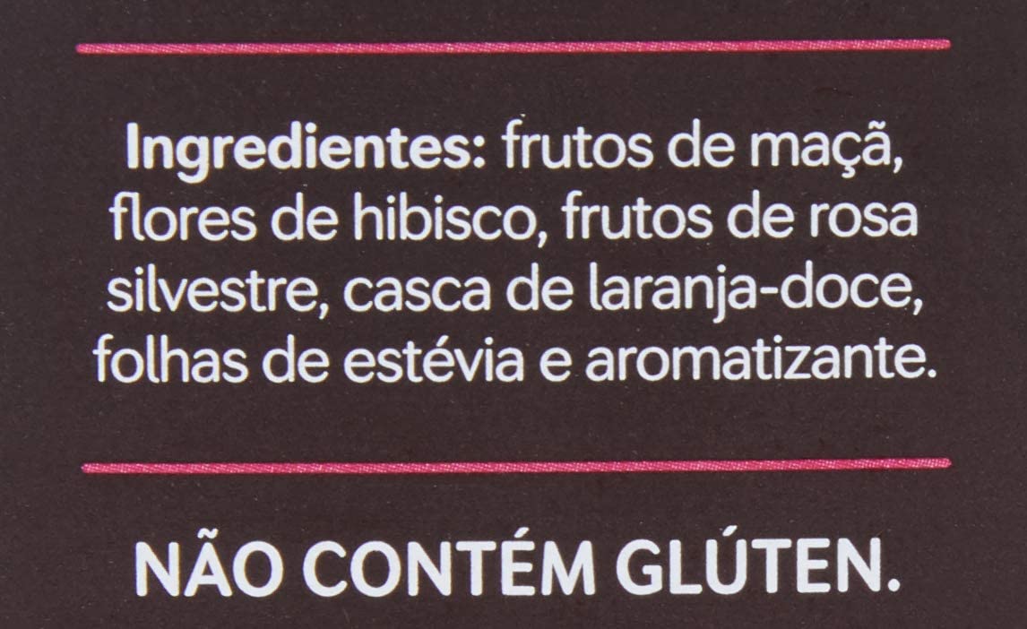 Cápsula de Chá Hibisco e Maçã TRES 3Chá 5