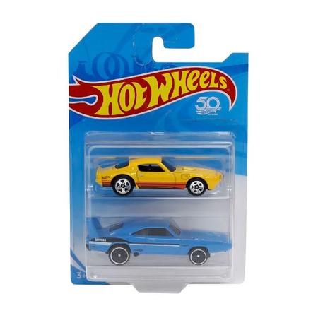 Hot Wheels Diecast Veículo de Brinquedo 2 Carros 2