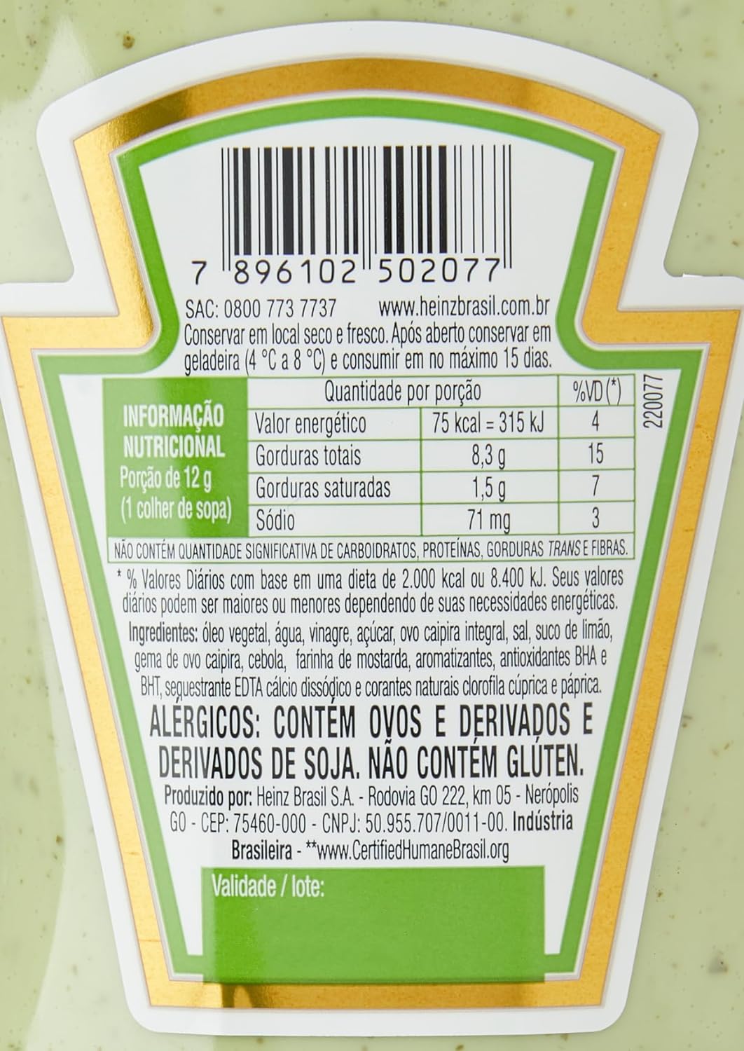 Maionese Alho Tostado com Ervas 2