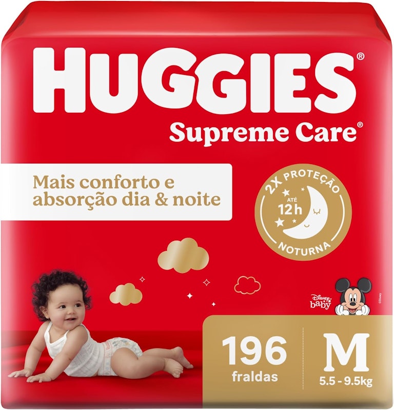 Fralda Huggies Supreme Care 1