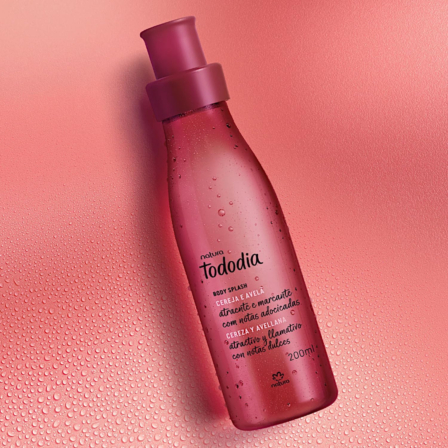 Body Splash Tododia Cereja e Avelã 200 ml 2