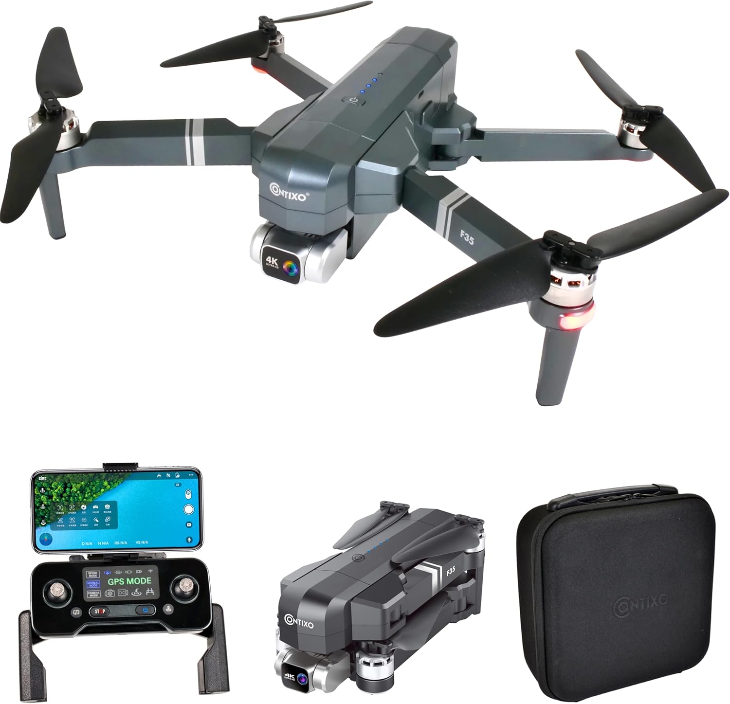 Drone com Câmera 4K UHD Contixo 1