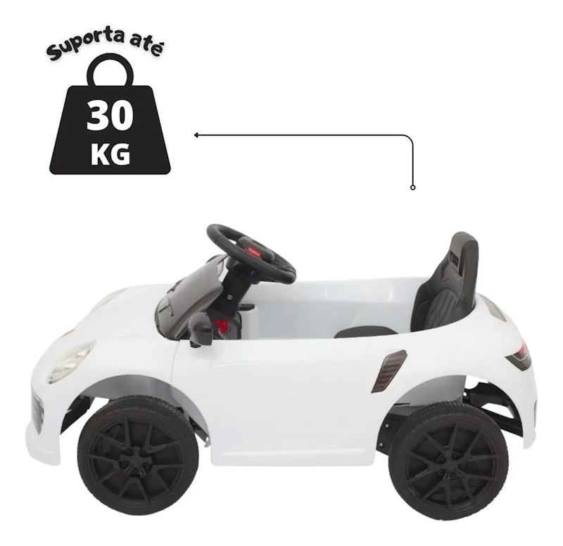 Carrinho Elétrico Infantil Estilo Esportivo BrinqKids 3