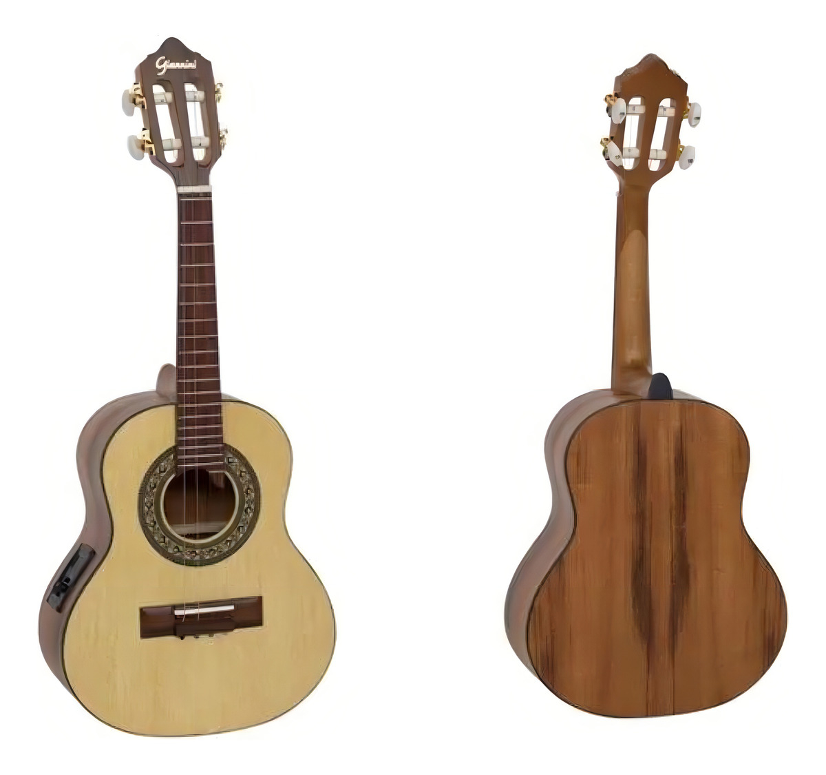 Cavaquinho Eletroacústico Giannini Raiz CS1 Cedro EQ NS 3