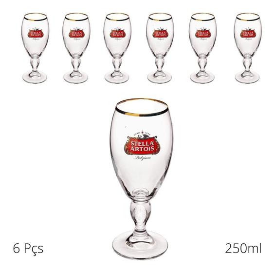 Jogo com 6 Taças para Cerveja Stella Artois 4