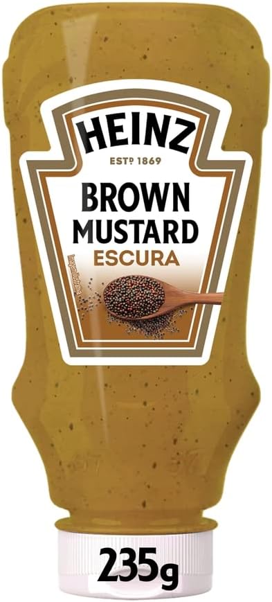 Mostarda Escura Heinz 1