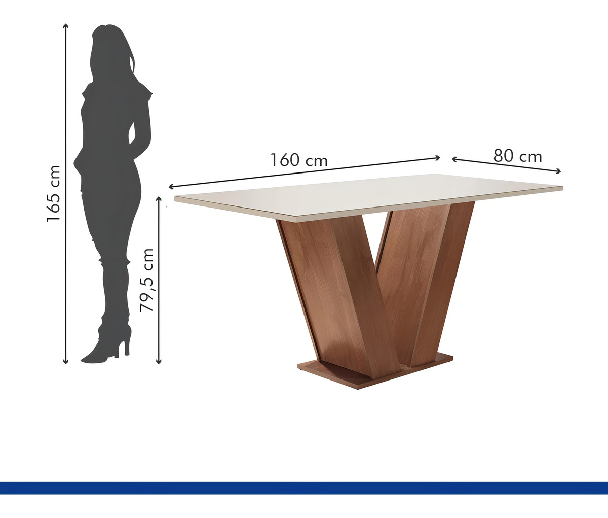 Conjunto Sala de Jantar Mesa Tampo de Vidro 6 Cadeiras Espanha 3