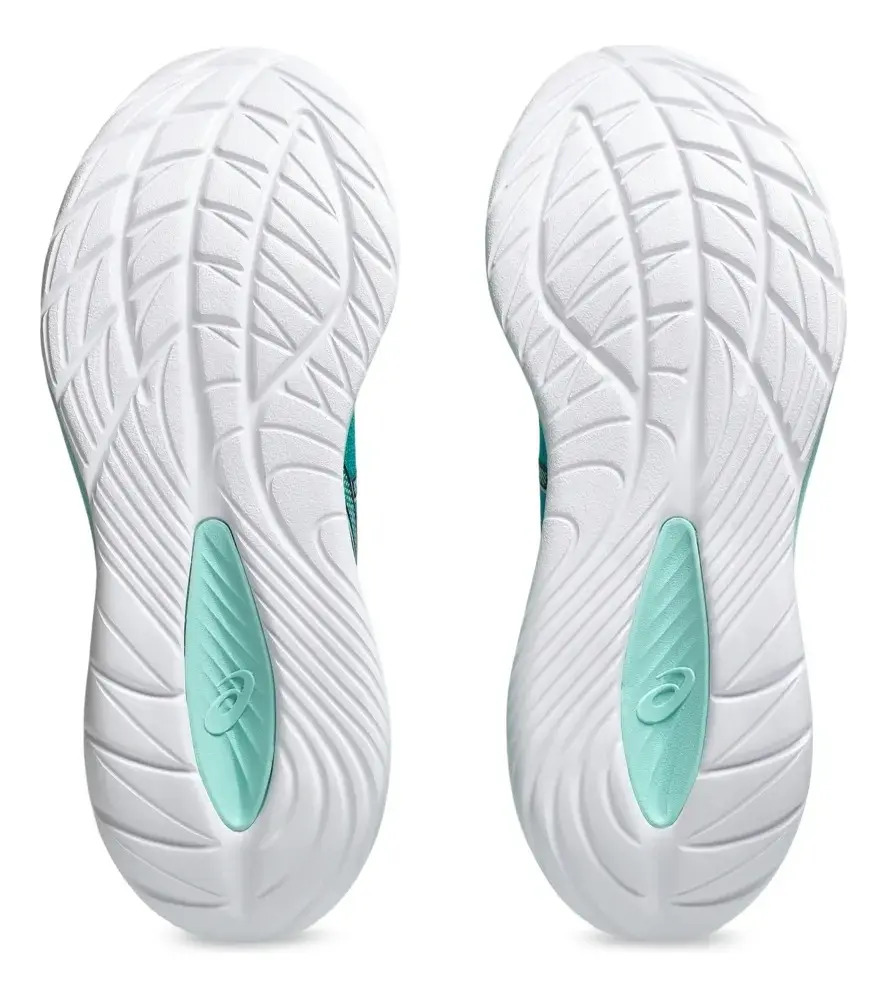Tênis Asics GEL-Cumulus 27 - Masculino - Verde/Azul 3