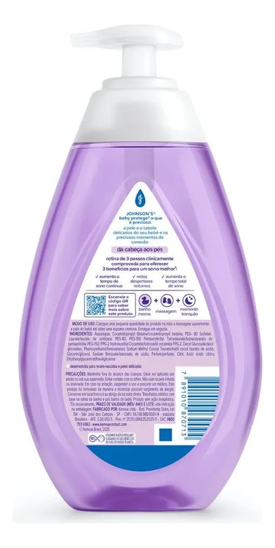 Sabonete Líquido JOHNSON'S® Baby Hora do Sono 2