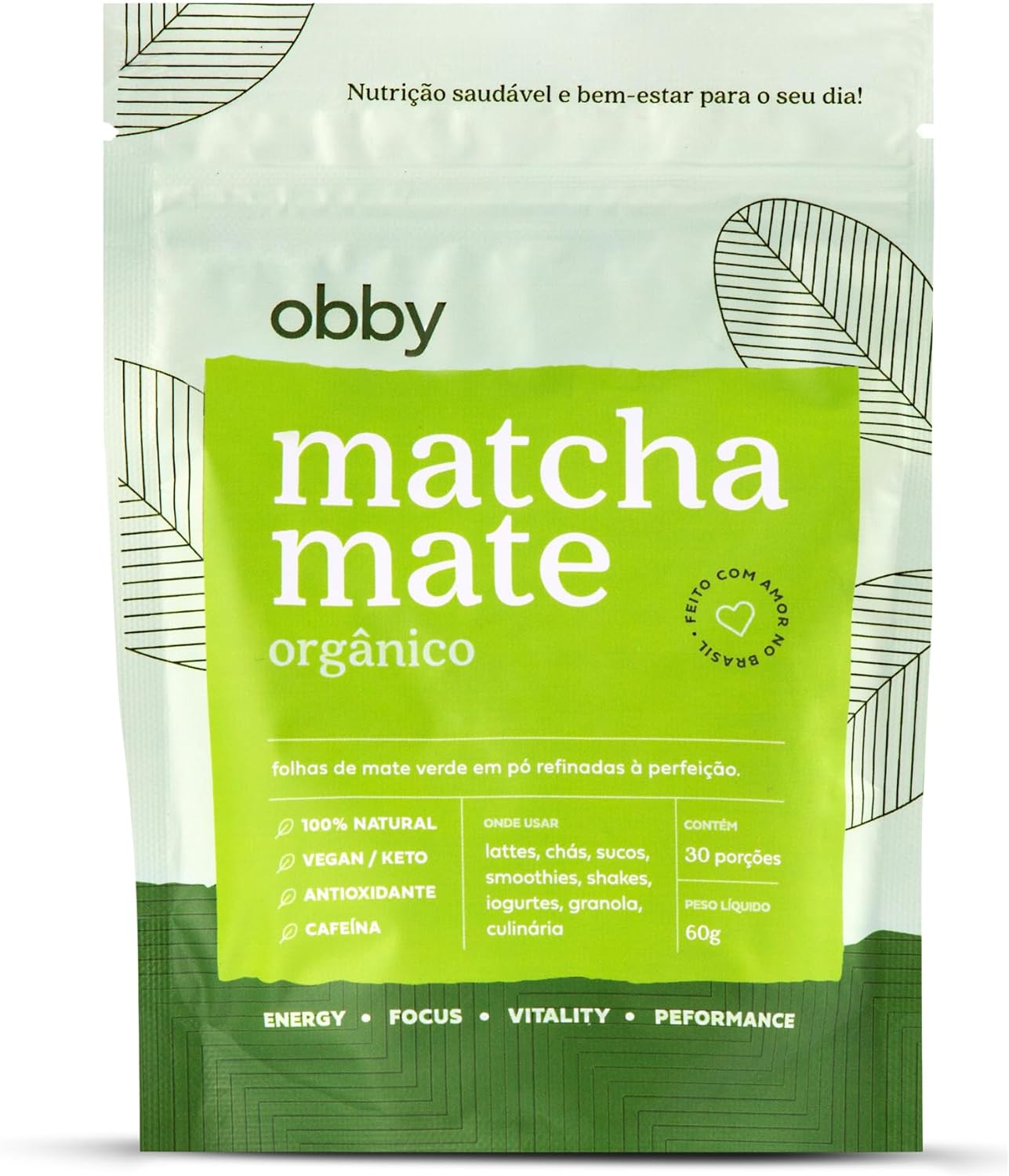 Matcha Mate Natural Orgânico Obby 1