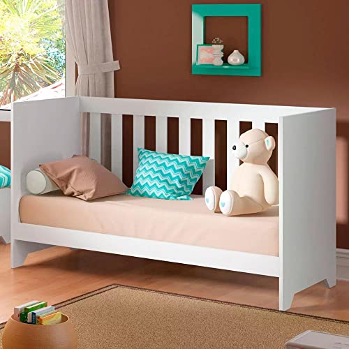 Berço Mini Cama 3 em 1 (Branco) 3